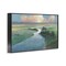 Stupell Industries Stream Landscape in January Framed Giclee Wall Art Design by Wellington Studio